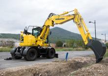 Mobilbagger Komatsu PW118MR-11