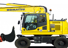 Mobilbagger Komatsu PW148-10 