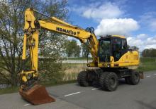 Mobilbagger Komatsu PW160-7