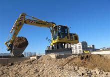 Mobilbagger Komatsu PW180-10