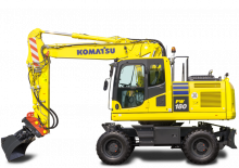 Mobilbagger Komatsu PW180-10
