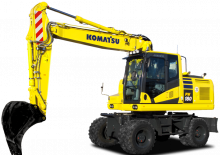 Mobilbagger Komatsu PW180-11E0