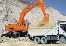 Mobilbagger Doosan Solar 180 W-V