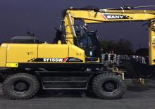 Mobilbagger Sany SY155W