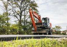 Mobilbagger Hitachi ZX 140 W 5