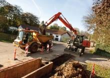 Mobilbagger Hitachi ZX 170 W-3