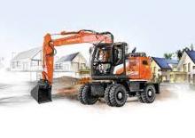 Mobilbagger Hitachi ZX135W-7