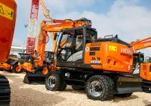 Mobilbagger Hitachi ZX145W-6