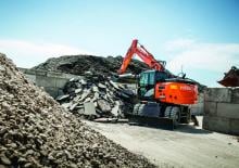 Mobilbagger Hitachi ZX145W-6