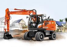 Mobilbagger Hitachi ZX155W-7