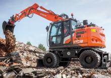 Mobilbagger Hitachi ZX175W-7
