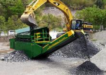 Mobile Siebanlagen McCloskey 123 Sizer