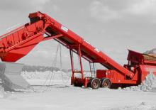 Mobile Siebanlagen Terex-Finlay 390