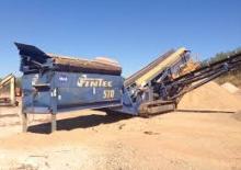 Mobile Siebanlagen Fintec 570