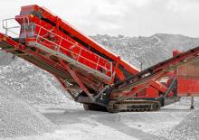 Mobile Siebanlagen Terex-Finlay 693+