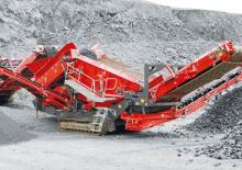 Mobile Siebanlagen Terex-Finlay 883+