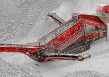 Mobile Siebanlagen Terex-Finlay 893