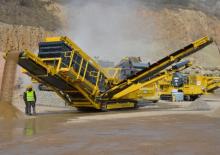 Mobile Siebanlagen Keestrack C6