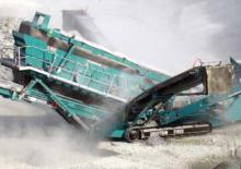 Mobile Siebanlagen Powerscreen Chieftain 2100 X 3D