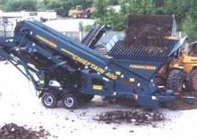 Mobile Siebanlagen Powerscreen Chieftain 400 Rad