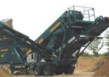 Mobile Siebanlagen Powerscreen Chieftain 600 Rad