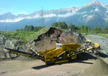 Mobile Siebanlagen Keestrack K4