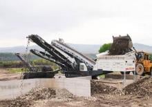 Mobile Siebanlagen Metso Lokotrack ST4.8