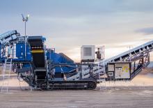 Mobile Siebanlagen Jonsson LS 1632