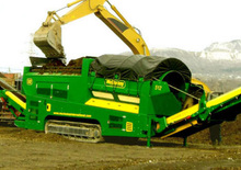 Mobile Siebanlagen mit Trommel McCloskey 512RET