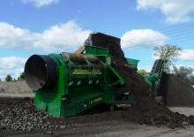 Mobile Siebanlagen mit Trommel McCloskey 512R