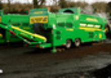 Mobile Siebanlagen mit Trommel McCloskey 616