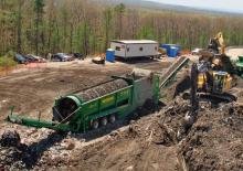 Mobile Siebanlagen mit Trommel McCloskey 733RE