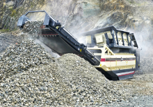 Mobile Siebanlagen mit Trommel MDS M300 
