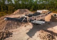 Mobile Siebanlagen mit Trommel MDS M515