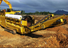 Mobile Siebanlagen mit Trommel Anaconda TD516