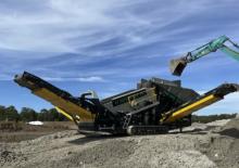 Mobile Siebanlagen Metso Nordberg CV40