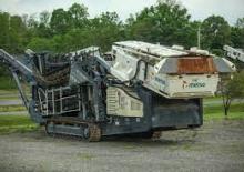 Mobile Siebanlagen Metso Nordberg ST 272