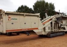 Mobile Siebanlagen Metso Nordberg ST 356