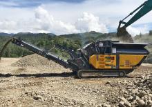 Mobile Siebanlagen Rubble Master OS 70GO!