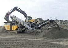 Mobile Siebanlagen Rubble Master OS 80GO!
