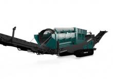 Mobile Siebanlagen mit Trommel Powerscreen Phoenix 1600
