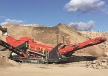 Mobile Siebanlagen Sandvik QE342e