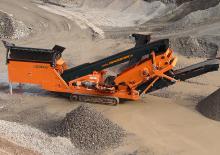 Mobile Siebanlagen Rockster RDS410