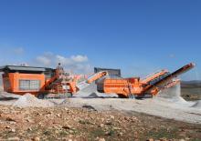 Mobile Siebanlagen Rockster RTS 615