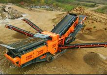 Mobile Siebanlagen Rockster RTS514