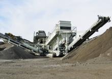 Mobile Siebanlagen Gipo S 1560