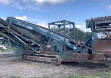 Mobile Siebanlagen Powerscreen Turbo Chieftain 1800