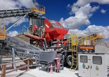 Mobile Siebanlagen Sandvik UH316