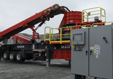 Mobile Siebanlagen Sandvik UH373