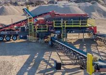 Mobile Siebanlagen Sandvik UK373